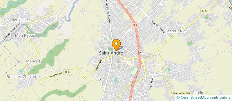 localisation de l'entreprise ASSOCIATION SMILE'N'CO à SAINT-ANDRE