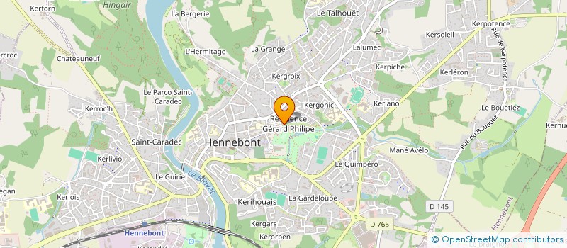 localisation de l'entreprise ASSOCIATION SO à HENNEBONT