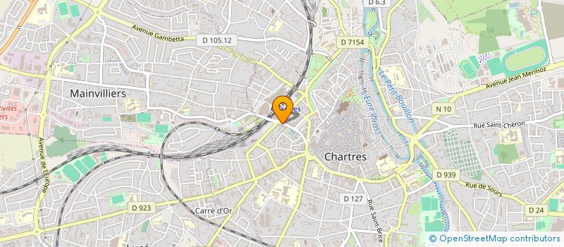 localisation de l'entreprise ASSOCIATION SO à CHARTRES