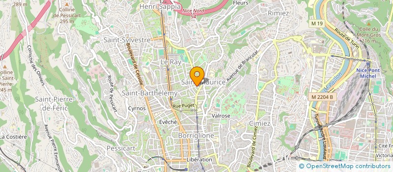 localisation de l'entreprise ASSOCIATION SO FIT à NICE