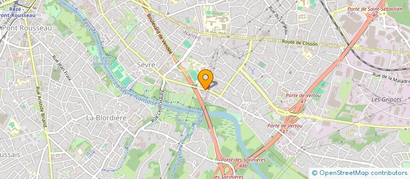 localisation de l'entreprise ASSOCIATION SO FUN  NANTES