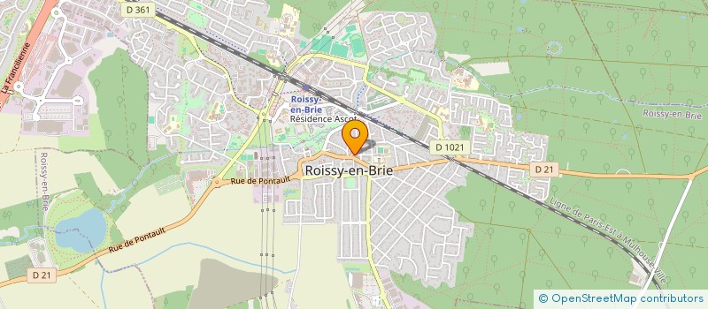 localisation de l'entreprise ASSOCIATION SOBAAKU (AMITIE EN FULANI, LANGUE PEULH) à ROISSY-EN-BRIE