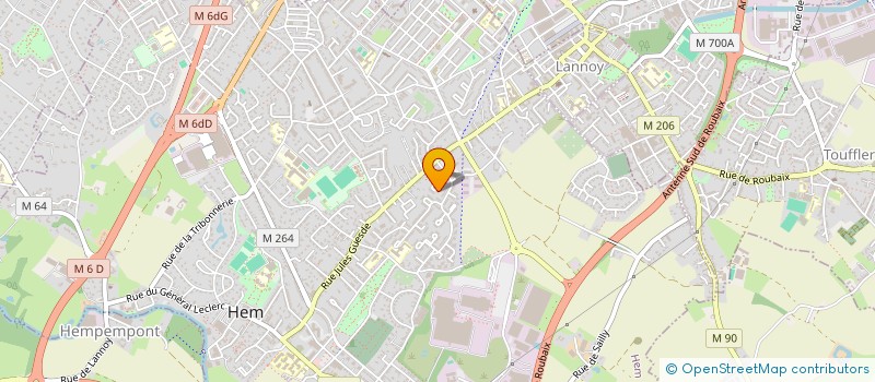 localisation de l'entreprise ASSOCIATION SOBRIETE ET EFFICACITE ENERGETIQUE  HEM