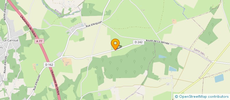 localisation de l'entreprise ASSOCIATION SOCACELLE  LA CELLE SUR LOIRE