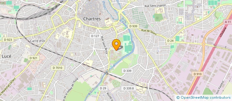 localisation de l'entreprise ASSOCIATION SOCIALE DE PSYCHIATRIE INFANTO-JUVENILE DE CHARTRES à CHARTRES