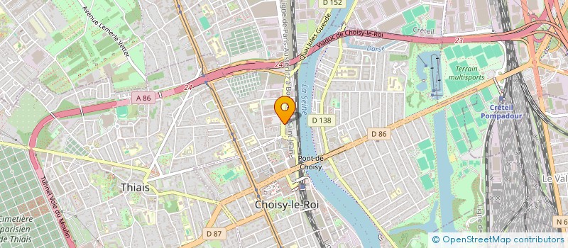 localisation de l'entreprise ASSOCIATION SOCIALE DE REINSERTION PAR LE LOGEMENT (A.S.R.L.) à CHOISY-LE-ROI