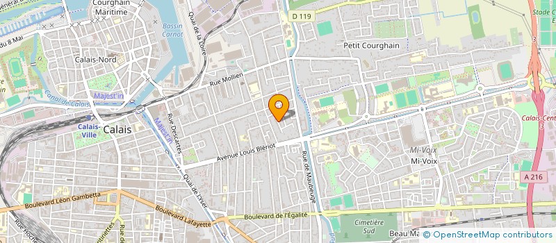localisation de l'entreprise ASSOCIATION SOCIALE DES CABLES DE LYON à CALAIS