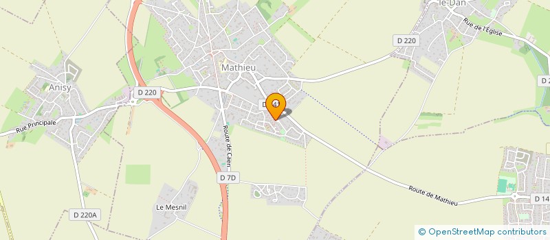 localisation de l'entreprise ASSOCIATION SOCIALE & POPULAIRE  MATHIEU