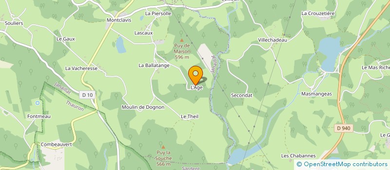 localisation de l'entreprise ASSOCIATION SOCIETE DU CIMETIERE DES PENITENTS NOIRS  JANAILLAT