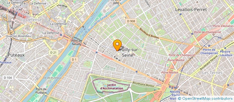 localisation de l'entreprise ASSOCIATION SOCIETHICS à NEUILLY-SUR-SEINE