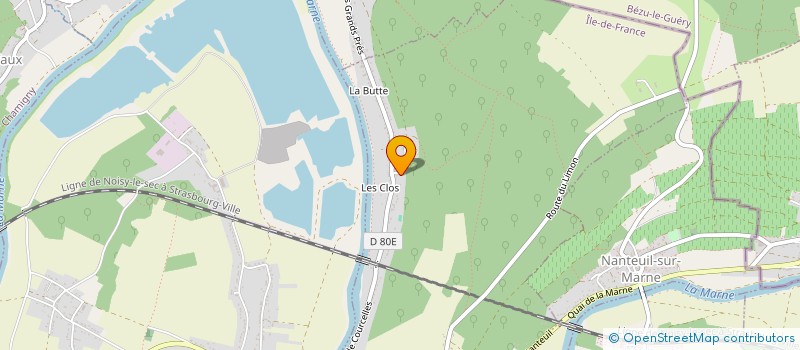 localisation de l'entreprise ASSOCIATION SOCIO CULTURELLE DES MUSULMANS DE BONNEUIL SUR MARNE  NANTEUIL-SUR-MARNE