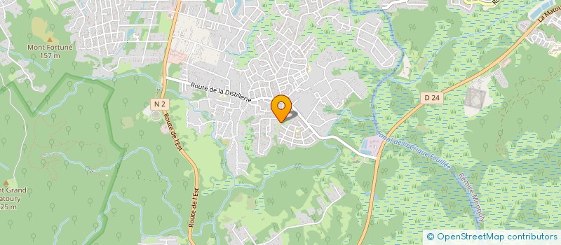 localisation de l'entreprise ASSOCIATION SOCIO-CULTURELLE ET SPORTIVE POUR LES JEUNES DE COGNEAU LAMIRANDE à MATOURY