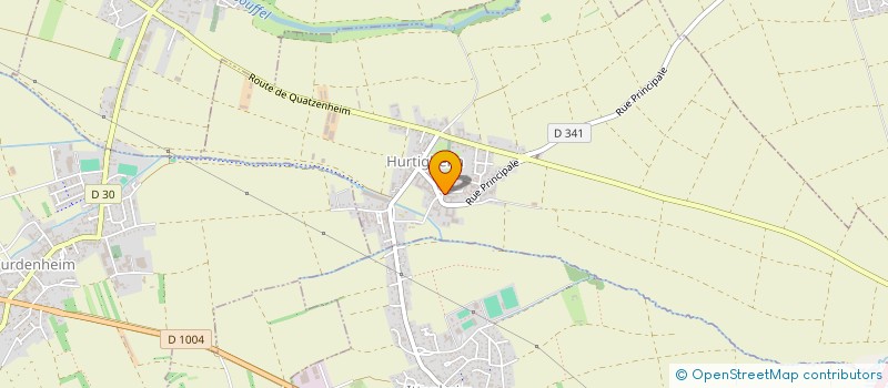 localisation de l'entreprise ASSOCIATION SOCIO CULTURELLE ET SPORTVE DE HURTIGHEIM  HURTIGHEIM