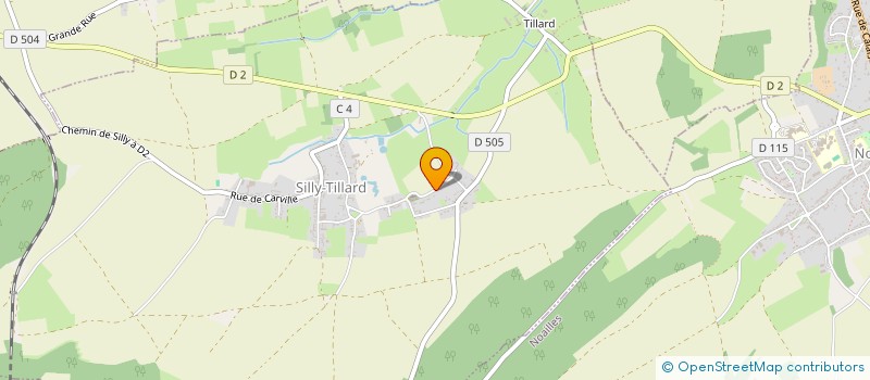localisation de l'entreprise ASSOCIATION SOCIO-CULTURELLE SPORTIVE ET DE DEFNESE DE L ENVIRONNEMENT DE SILLY TILLARD  SILLY-TILLARD