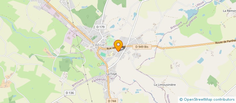 localisation de l'entreprise ASSOCIATION SOCIO-EDUCATIVE DES COLLEGES JACQUES PREVERT ET RAYMOND MIGAUD  L'ABSIE