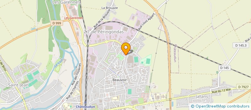 localisation de l'entreprise ASSOCIATION SOCIO MULTI CULTURELLES EDUCATIVE ET SPORTIVE DE LA JEUNESSE DUNOISE à CHATEAUDUN