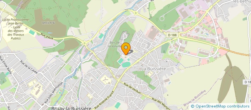 localisation de l'entreprise ASSOCIATION SOCIOCULTUREL SPORT à BRUAY-LA-BUISSIERE