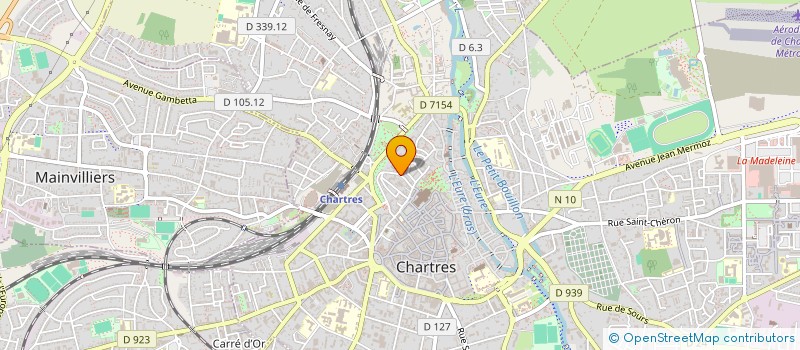 localisation de l'entreprise ASSOCIATION SOCIOCULTURELLE ET SPORTIVE DE LA MAISON D ARRET DE CHARTRES à CHARTRES