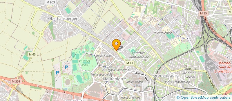 localisation de l'entreprise ASSOCIATION SOCIOCULTURELLE FRANCO ASIATIQUE EN FRANCE à STRASBOURG
