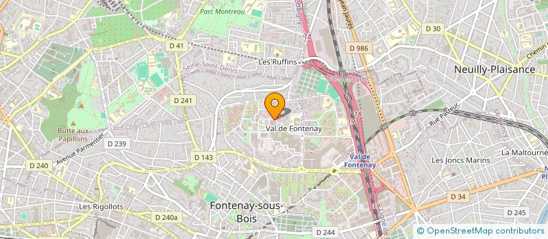 localisation de l'entreprise ASSOCIATION SODENLY à FONTENAY-SOUS-BOIS
