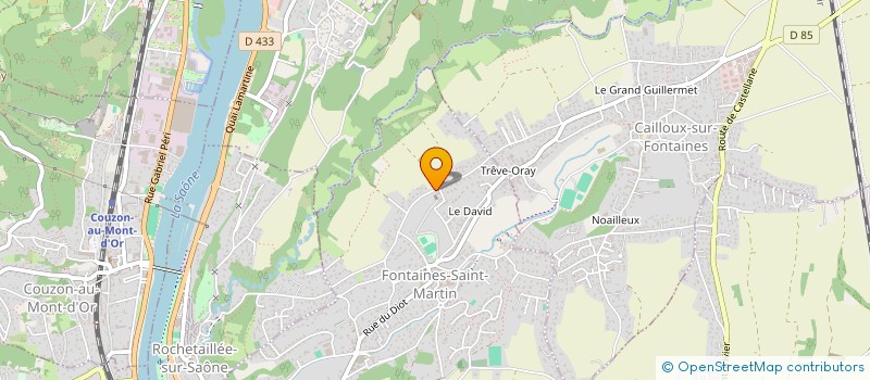 localisation de l'entreprise ASSOCIATION SOEURS DE JESUS REDEMPTEUR  FONTAINES-SAINT-MARTIN