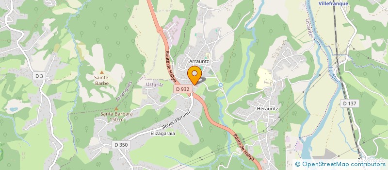 localisation de l'entreprise ASSOCIATION SOIE  USTARITZ