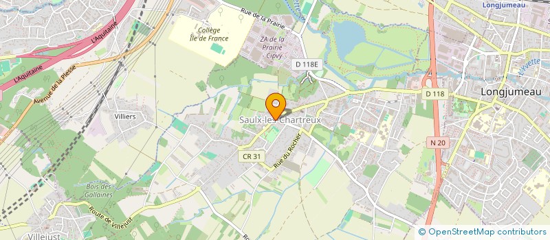 localisation de l'entreprise ASSOCIATION SOINS A DOMICILE à SAULX-LES-CHARTREUX