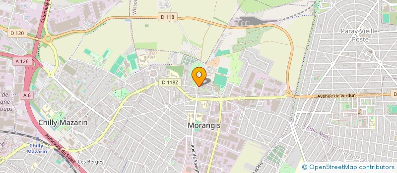 localisation de l'entreprise ASSOCIATION SOINS DENTAIRES POUR TOUS DE MORANGIS à MORANGIS