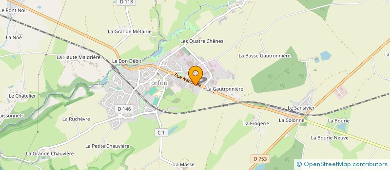 localisation de l'entreprise ASSOCIATION SOINS SANTE RAPHAEL  SEVREMOINE