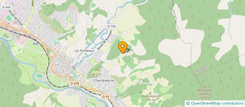 localisation de l'entreprise ASSOCIATION SOLAR à DIE