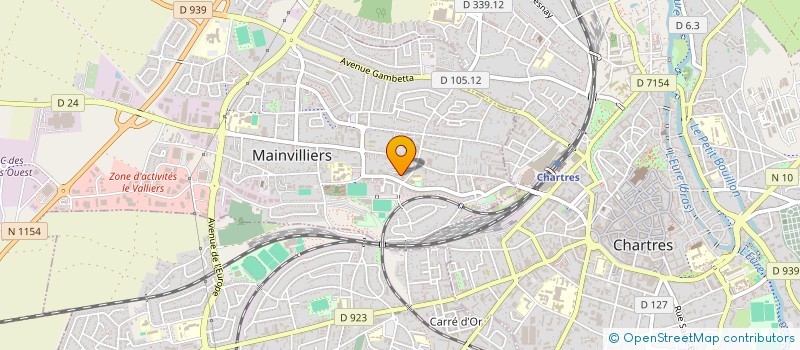 localisation de l'entreprise ASSOCIATION SOLEIL DE VIE à MAINVILLIERS