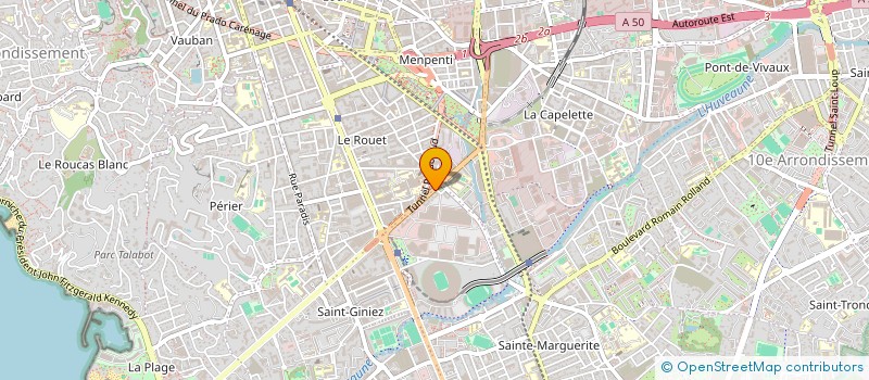 localisation de l'entreprise ASSOCIATION SOLIANE à MARSEILLE