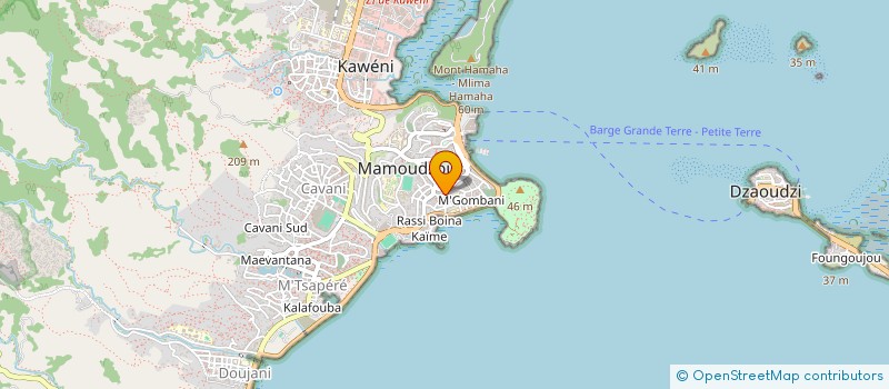 localisation de l'entreprise ASSOCIATION SOLIDAIRE DE L'OCEAN INDIEN (ASOI) à MAMOUDZOU
