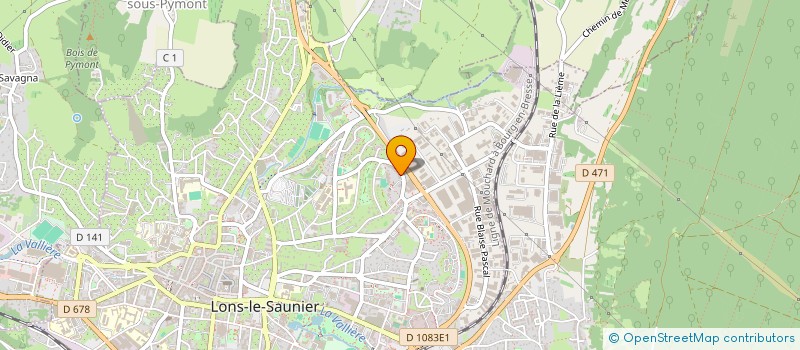 localisation de l'entreprise ASSOCIATION SOLIDAIRE DES SENIORS LEDONIENS à LONS-LE-SAUNIER