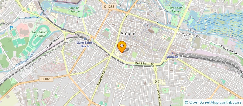 localisation de l'entreprise ASSOCIATION SOLIDAIRE ET HUMANITAIRE EN PHARMACIE D'AMIENS à AMIENS