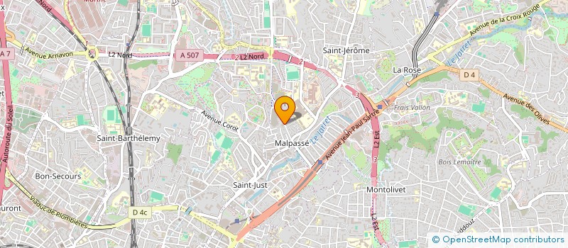 localisation de l'entreprise ASSOCIATION SOLIDARITE 13 ET ENVIRONS à MARSEILLE