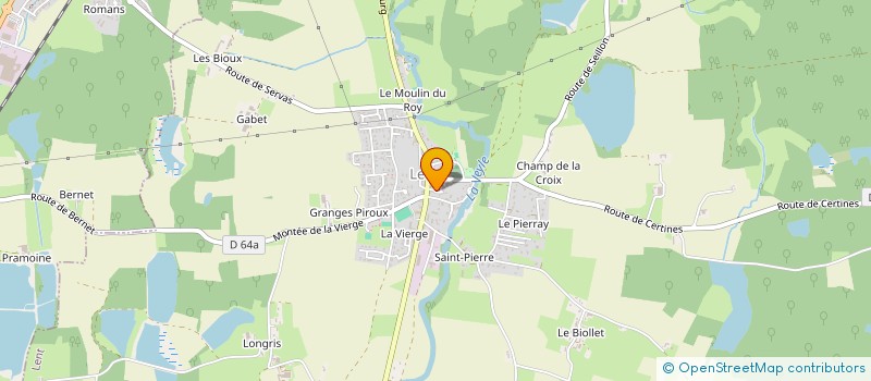 localisation de l'entreprise ASSOCIATION SOLIDARITE ALIMENTAIRE BRESSANNE à LENT