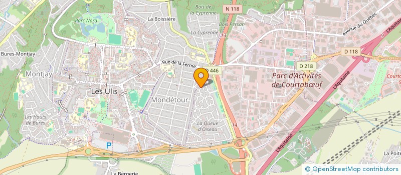 localisation de l'entreprise ASSOCIATION SOLIDARITE DEMARCHES ADMINISTRATIVES LES ULIS à LES ULIS