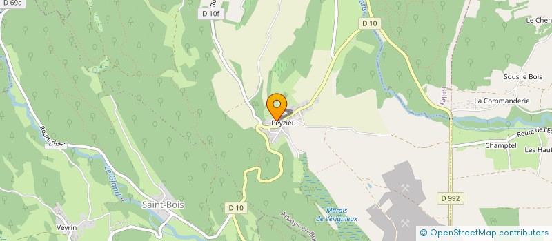 localisation de l'entreprise ASSOCIATION SOLIDARITE EN TERRE THAILANDAISE  ARBOYS EN BUGEY