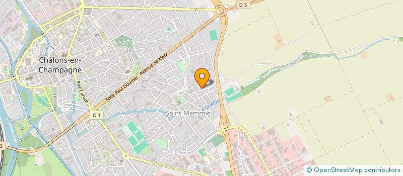 localisation de l'entreprise ASSOCIATION SOLIDARITE MAHORAISE  SAINT-MEMMIE