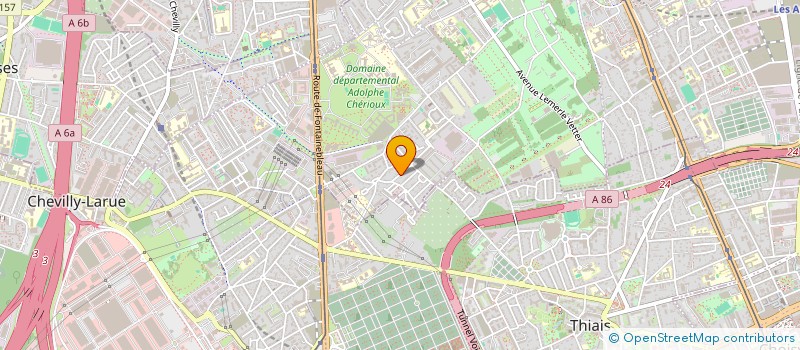 localisation de l'entreprise ASSOCIATION SOLIDARITE MALI à VITRY-SUR-SEINE