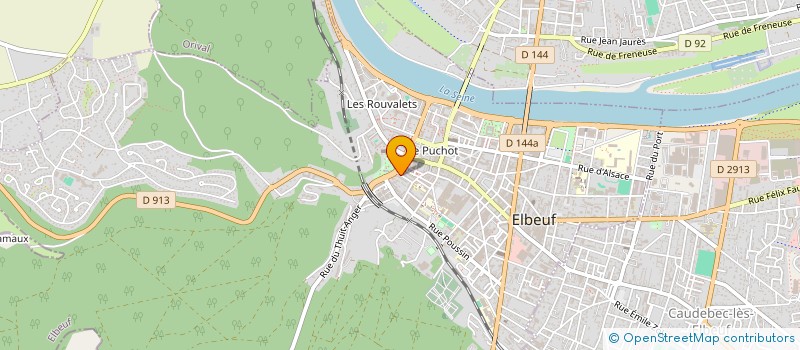 localisation de l'entreprise ASSOCIATION SOLIDARITE NUMERIQUE ELBEUVIENNE à ELBEUF