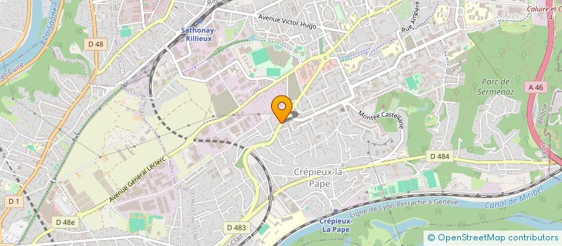 localisation de l'entreprise ASSOCIATION SOLIDARITE POUR TOUS à RILLIEUX-LA-PAPE