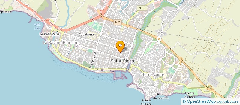 localisation de l'entreprise ASSOCIATION SOLIDARITE SAINTE THERESE DE SAINT PIERRE à SAINT-PIERRE