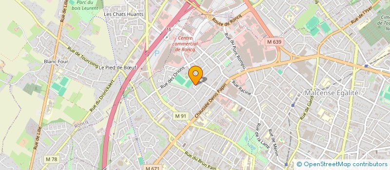 localisation de l'entreprise ASSOCIATION SOLIDARITE TOURCOING RAFAH (A.S.T.R) à TOURCOING