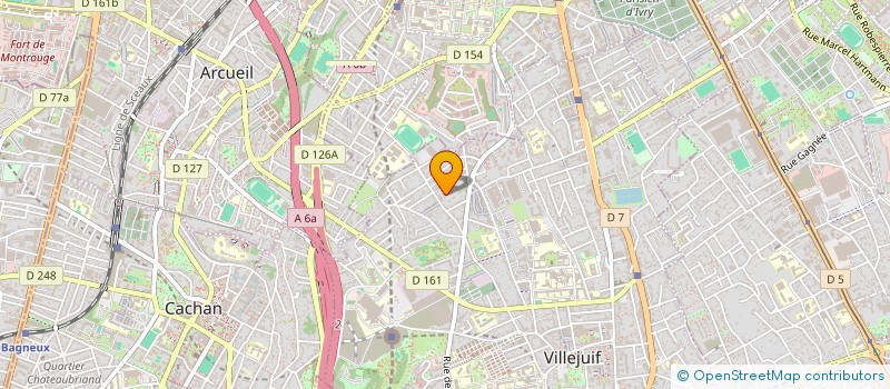 localisation de l'entreprise ASSOCIATION SOLIDARITES ET CULTURES à VILLEJUIF