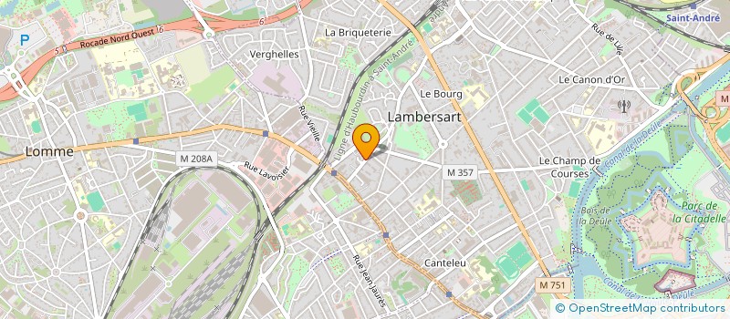 localisation de l'entreprise ASSOCIATION SOLIS à LAMBERSART