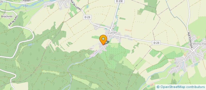 localisation de l'entreprise ASSOCIATION SOLLAZZO  LUTTER