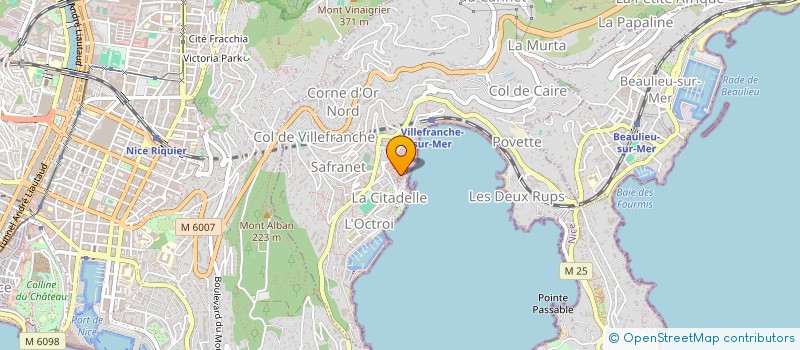 localisation de l'entreprise ASSOCIATION SOLSEA à VILLEFRANCHE-SUR-MER