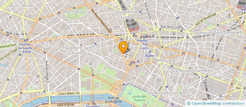 localisation de l'entreprise ASSOCIATION SOMMITALE AG2R LA MONDIALE à PARIS
